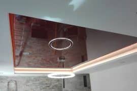 Montáž napínaného stropu s osvětlením